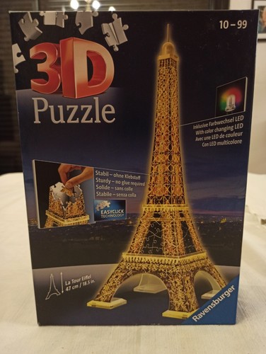 Puzzle tour eiffel - 3d,