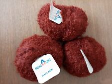 LOT DE 3  PELOTES 89% MOHAIR