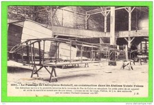 Le Fuselage de l´Aéroplane Bolotoff, en construction Atelier Voisin Frères
