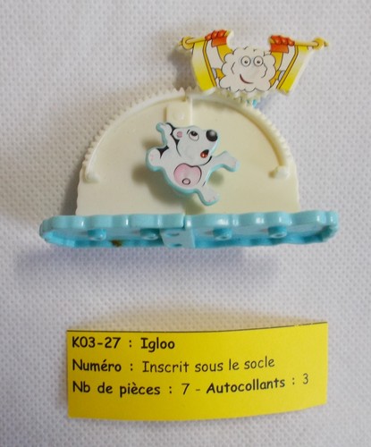 Kinder igloo k03 27 sans - -,