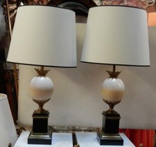1950/70 Paire de Lampes en