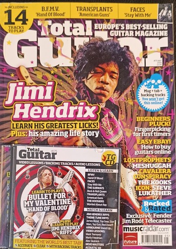 Total guitar magazine jimi - magazine,