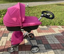 stokke xplory stroller fushia