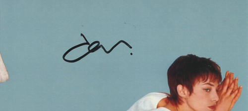 Jane birkin signed photo - signed,