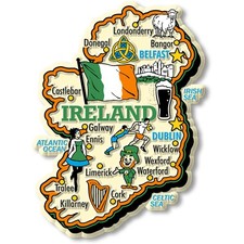 Ireland Jumbo Country Magnet