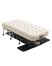 VEVOR Matelas Gonflable avec Cadre Pompe Lit de Camping pour 1 Personne 136 kg
