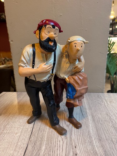 Figurine tintin haddock milou - tintin,