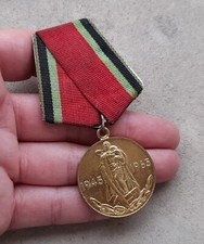 Medaille russe SOVIETIQUE  "20 ans de la Victoire sur Allemagne" URSS USSR 1965