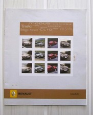 Catalogue brochure commerciale publicitaire RENAULT / gamme 2005