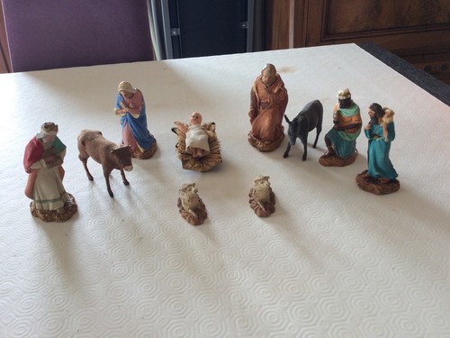 Santons creche noel - santons,