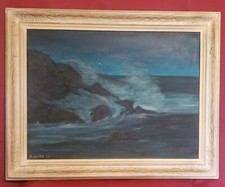 Signed R.Harth 1964 Ocean