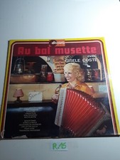 Disque vinyle 33 tours - Au bal musette avec Gisèle Coste, bon état