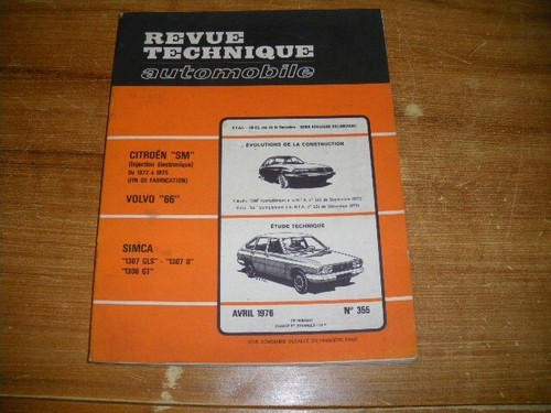 Revue technique rta simca 1307 - rta,