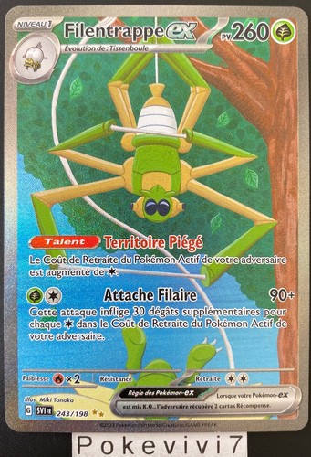 Carte pokemon filentrappe - carte,