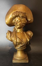 Buste bronze georges art - buste,