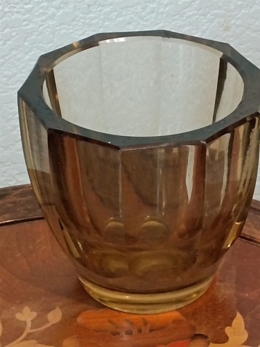 Vase fumé cristal - vase, #