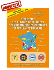 Nouveauté Additif au 13ème Répertoire des Plaques de Muselets des vins mousseux 