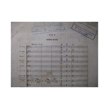 DELIBES Léo Jean de Nivelle Entr'acte Orchestre ca1880