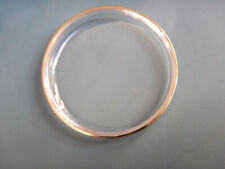 AUTHENTIQUE VERRE GLASS LIP PANORAMIC MODERNE ref. 671073 671065 BAGUE DOREÉ