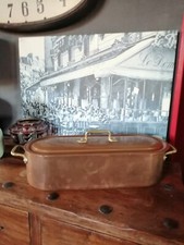 Grande poissonnière en cuivre