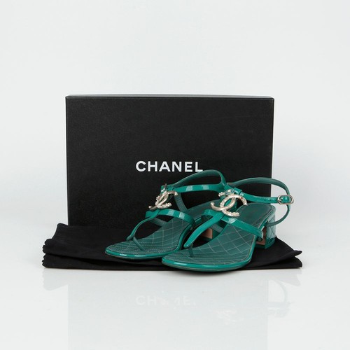 Chanel sandales logo cc - chanel,