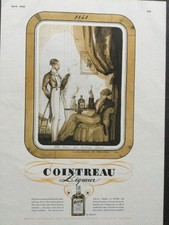 RARE PUBLICITE  COINTREAU   JEAN ADRIEN MERCIER 1938