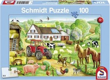 Puzzle 100 pièces - Joyeuse Ferme