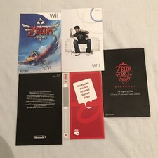 ZELDA SKYWARD SWORD NINTENDO WII - [NOTICES SEULES] SANS BOÎTE / SANS JEU Wii