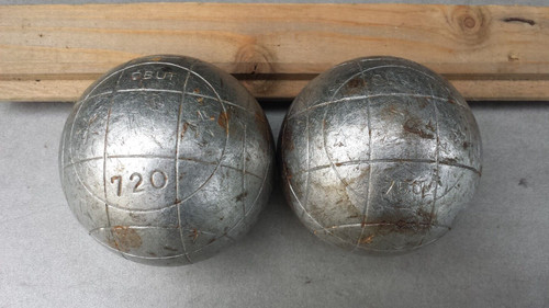 Ancienne doublette boules - ancienne, de