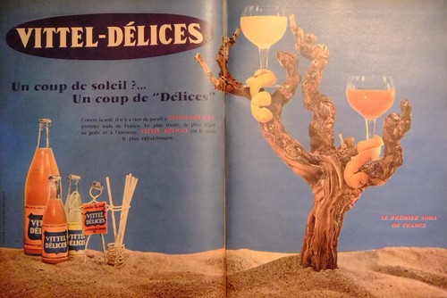 Publicité vittel délices - vittel-dÉlices, un