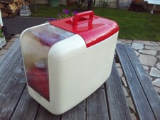 Ancienne glacière de voyage années 60 VINTAGE complère EDA