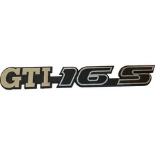 Logo GTI 16S Pour Golf 2 GTI