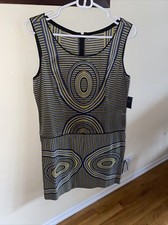 NWOT Anna Sui Target 20th Anniversary Collection Black Dress New Size XS 0 2