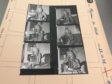 MYRIAM DE KOWA  : PLANCHE CONTACT ORIGINALE DE 1972