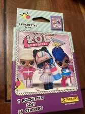 Blister de 7 pochettes soit 35 stickers Panini LOL Surprise - PA4