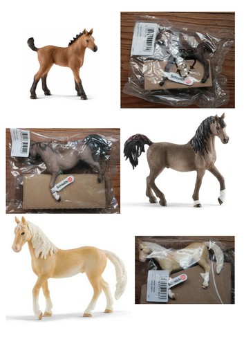 Schleich figurines chevaux - chevaux, aux