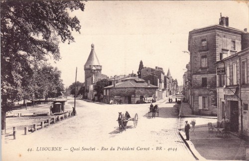 Carte postale ancienne gironde - carte,