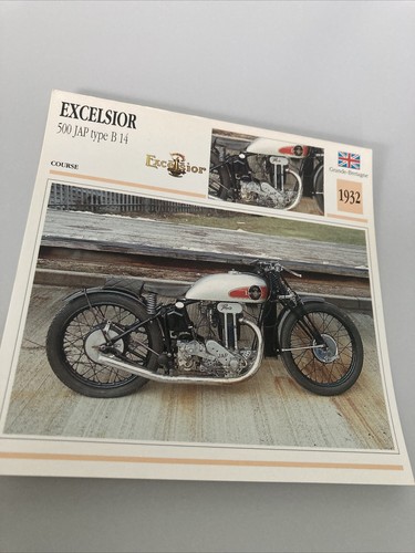Excelsior jap type b14 - excelsior, 1932