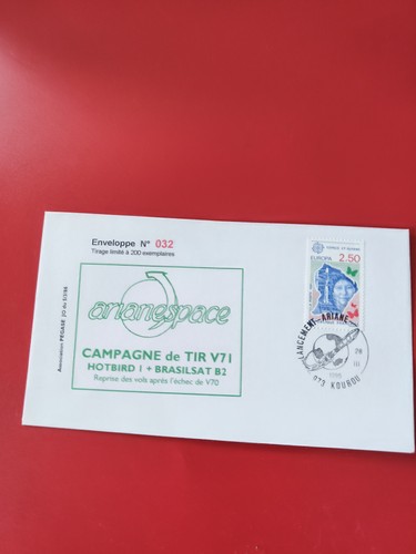 Enveloppe philatélie ariane - enveloppe,