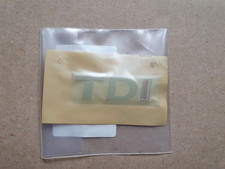 Logo Badge Emblème ORIGINAL OEM VOLKSWAGEN TDI VW 3G0853675JZQ