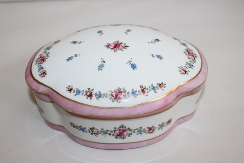 Bonbonnière porcelaine de - en,