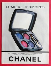 Publicité presse: Produit de Beauté LUMIERE D'OMBRE de CHANEL 1982