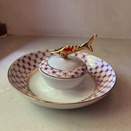 Service caviar porcelaine - à,