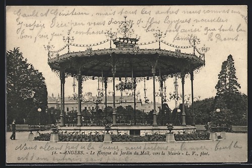 Cpa angers kiosque - cpa, angers,