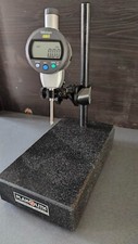 table support marbre Planolith + comparateur 0-25 Mitutoyo
