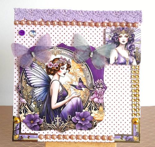 Carte postale femme - art, déco