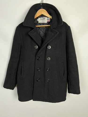 Schott wool pea coat - schott,