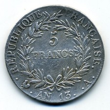 (3616) MONNAIE ARGENT de 5