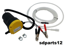 Pompe Électrique à Vidange Huile et Gasoil pour Aspiration 12V Voiture Auto