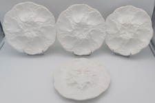 4 ASSIETTES A HUITRES VINTAGE
